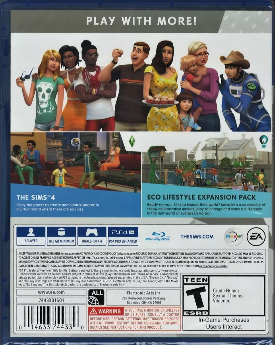Sims 4 2024 ps4 plus