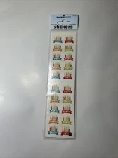 Paper House Productions Stickers ST-2321E Birthday 2x4