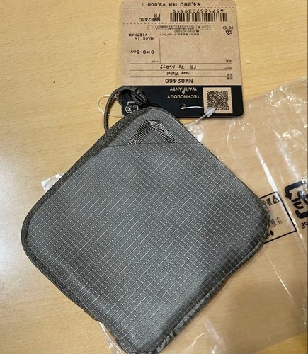 THE NORTH FACE Hazy Wallet NM82460 Color Fallen Rock Size 9x9.5cm New - Picture 3 of 18