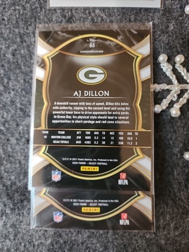 AJ Dillon (7) Card Rookie Lot Green Bay Packers - Picture 7 of 7