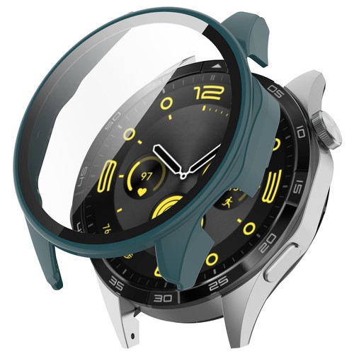 For Huawei Watch GT4 41mm/46mm Hard PC + Tempered Glass Protector Case Cover - 第 8/18 張圖片