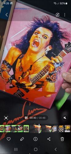 🎶 Hit Parader Magazine Posters Kit - Small Sammi Cur 1986 Trick or Treat 📼 - Picture 5 of 9