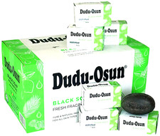 Dudu Osun African Black Soap 100 Pure Natural Raw 1 bar