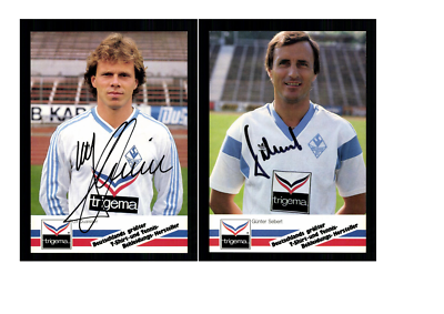 GÜNTHER GÜTTLER. WALDHOF Mannheim. 1989/90. Original Signierte Autogrammkarte 285653779797
