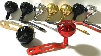 Power Handle FTKD 47mm Knob FT Blank For Penn 113H 113HL 113HLW 349 Fishing Reel