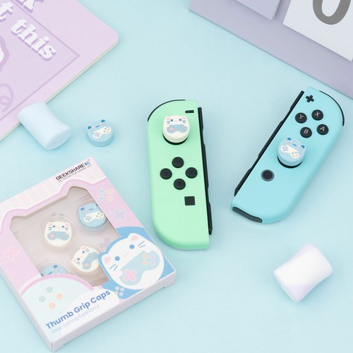 Game Cat Thumb Stick Grip Cap Joystick Protective Cover For Nintendo Switch NS - Picture 7 of 7