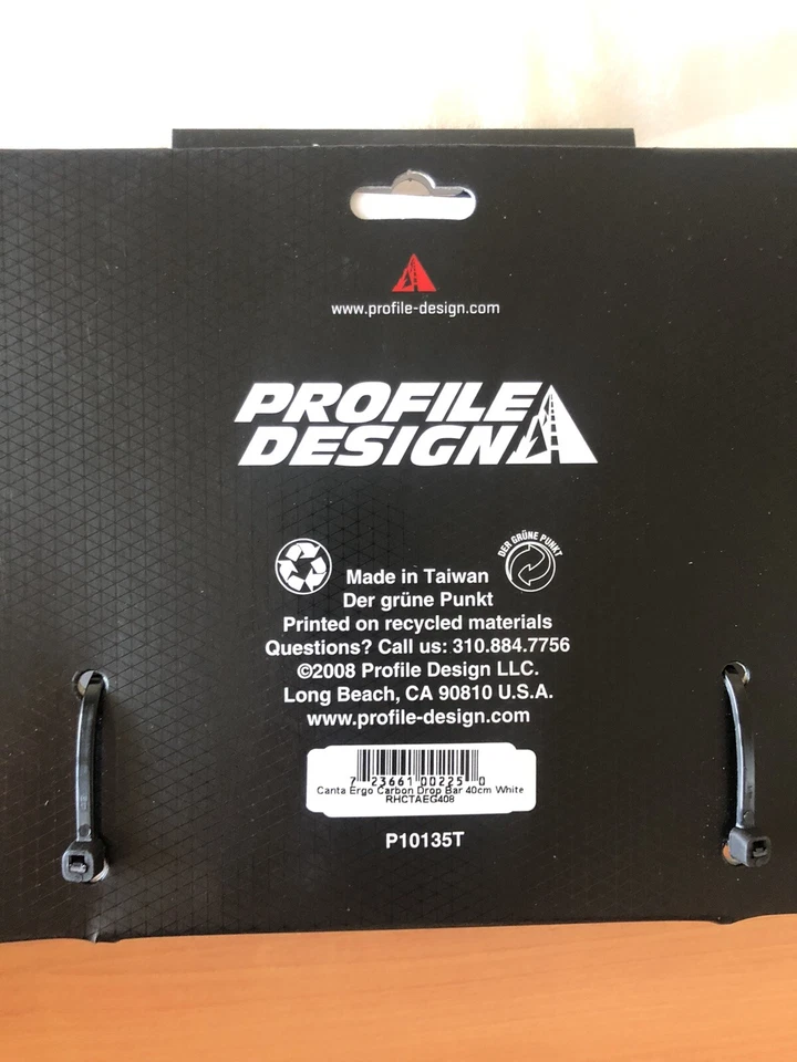 Profile Design Canta ERGO Carbon Fiber Drop Bar ( 40cm x 31.8mm ) - Image 2 of 4