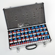 Router Bits Shank Router Bits Set 50 pc 1/4"
