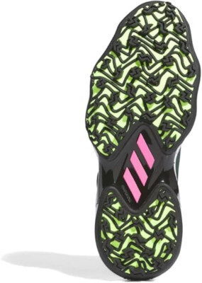 adidas Golf Men's Shoes CODECHAOS 25 BOA Green Yellow Pink NKZ93