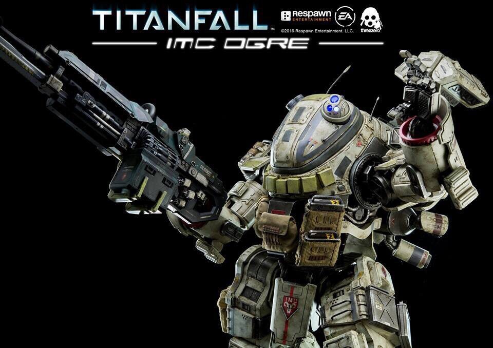 In Stock Threezero 3A Titanfall Ogre Imc & Pilot Action