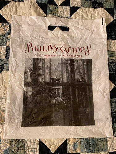 Paul MacCartney US Tour 2005 memorabilia bag Chaos and Creation in the Backyard. - Picture 5 of 5