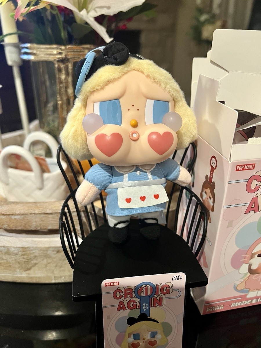 新品 crybaby CRYING AGAIN シークレット アリス POPMART Crybaby Crying Again Plush Series She's Alice | eBay