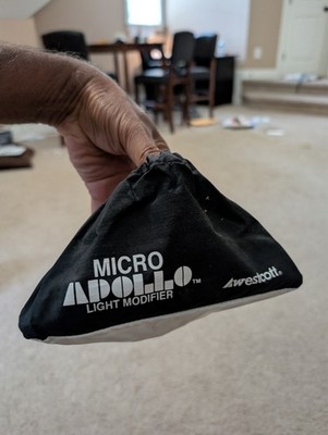 Westcott Micro Apollo 5x8'' Light Modifier Diffuser Softbox, Clean