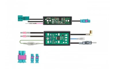 Pour VW Tiguan 1 5N Tiguan 2 AD1 Antenne Adaptateur + Amplificateur + DAB+ Éclat - Photo 1/4