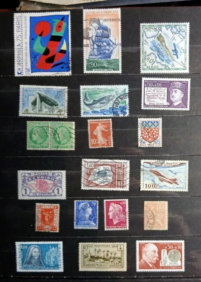 Great Stamp Collection From France Most Colonies & Monaco, Many VF Mint Stamps - Image 4 of 4