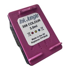 308 Colour Refilled Ink Cartridge For HP ENVY 6110 6110e 6120 6120e 6122 Printer