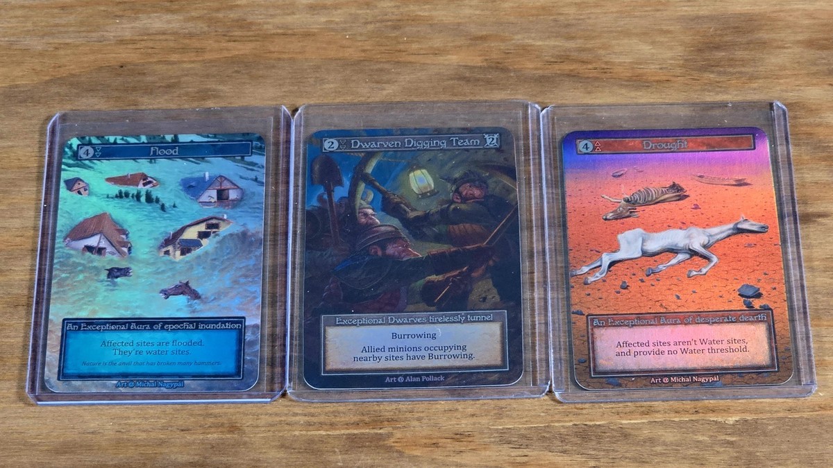 SORCERY TCG ALPHA FOIL KICKSTARTER LOT - IMMORTAL THRONE DOME | eBay