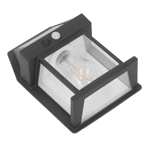 Solar Tungsten Wall Light Outdoor Sensor Interaction Lamp Exterior Lighting DS - Picture 23 of 24