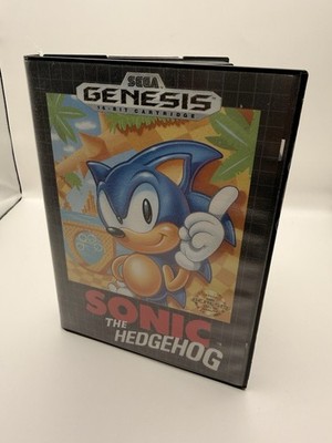Sonic The Hedgehog Sega Genesis komplett MD CIB