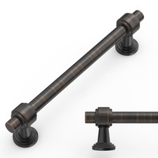 10 Pack Oil Rubbed Bronze Cabinet Pulls 5 Inch 128mm Hole Center Drawer Pull...