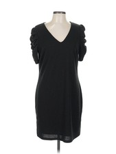 Nine West Women Black Cocktail Dress L
