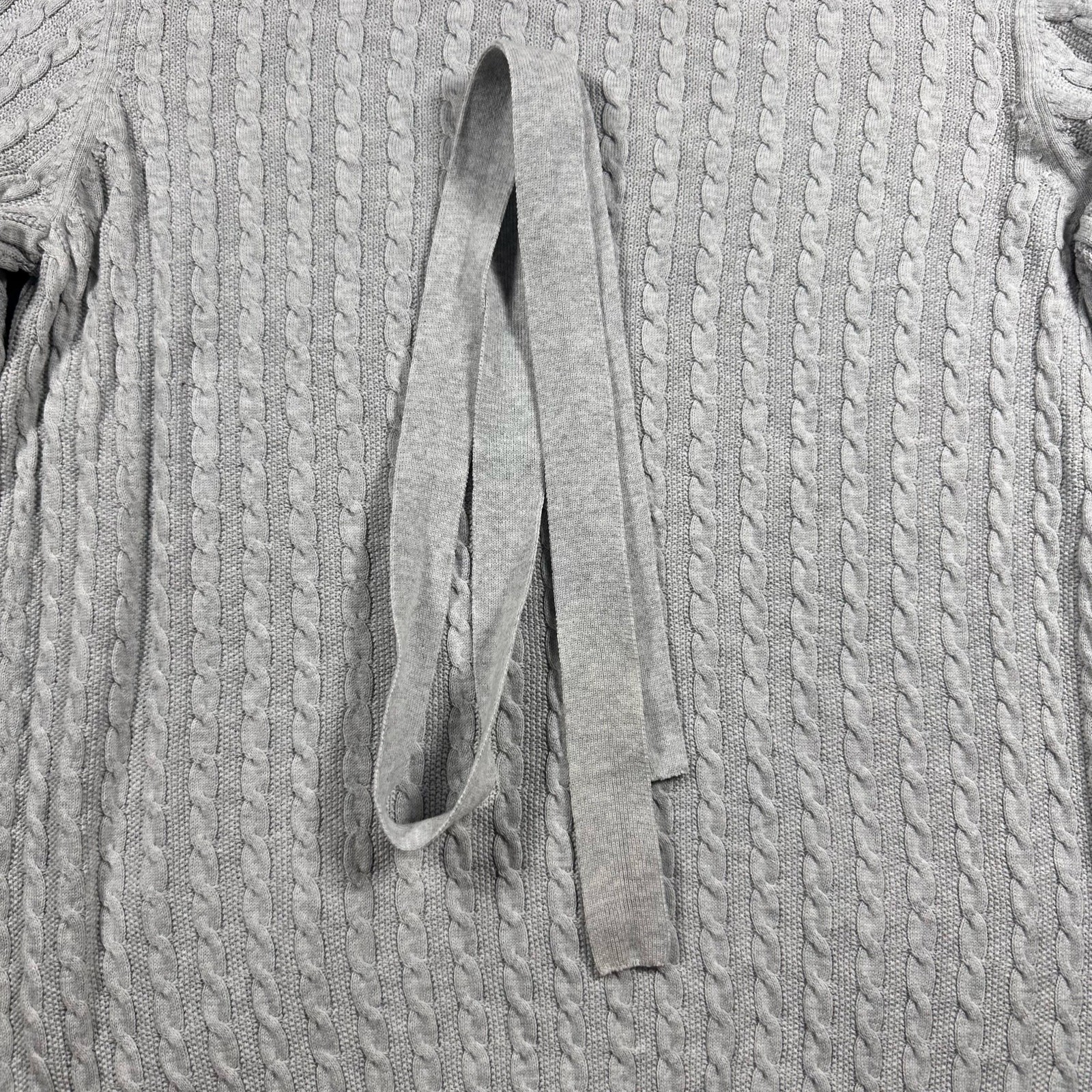 Lacoste Cableknit Belted Button Down Cardigan Wom… - image 2