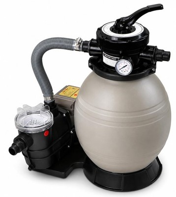 XtremepowerUS 13'' Sand Filter with 3/4HP (2,640 GPH), White
