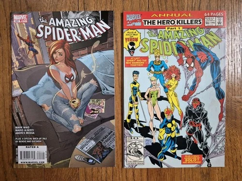 Amazing Spiderman Comic Lot Key 601 Campbell Venom More