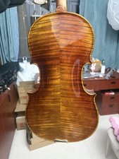 High Level 16 inch Handmade Viola Nice Flamed with Case Bow DDP to USA 