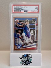 2023 Donruss Optic Joel Embiid Copper Glitter /99 PSA 9 #124