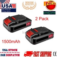 2X NEW For Bauer 20v Lithium-Ion 1.5 Ah High Capacity Battery 64816 1702C-B