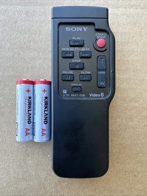 Genuine SONY RMT-708 CCD-TRV Series Video 8 Digital Handycam Remote Control OEM