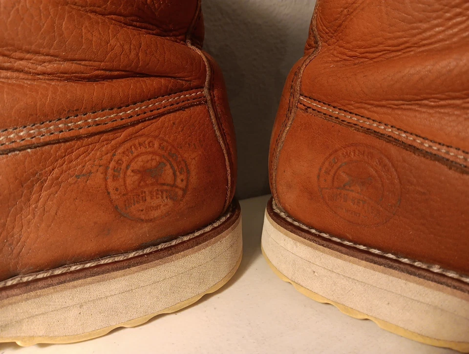 Bota de caza de cuero impermeable Red Wing 838 Wingshooter Irish Setter para hombre 12 B Foto 4 de 4