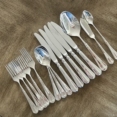 16 pc Mikasa  FRENCH COUNTRYSIDE 18/10 Stainless