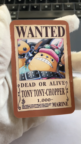 Tony Chopper One Piece Wanted Set ACG Holo Tarjeta Anime Dead or Alive - Vídeo 1 de 1