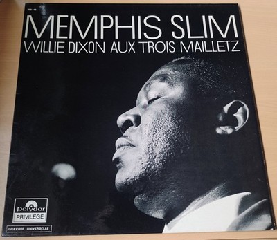LP Memphis Slim - Willie Dixon Aux Trois Malletz Ch.Blues sehr gut profess.ger.