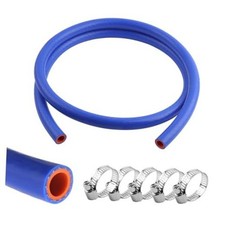 5Ft x ID Silicone Heater Hose,Reinforced High Temp Silicone Hose Kit with 1/2"