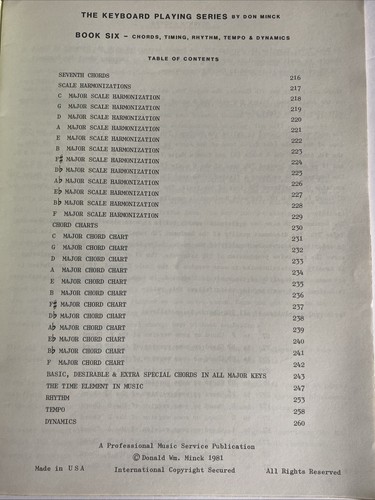 The keyboard Playing Series Book 7, 8, 9 Home Study For Piano And Organ - Picture 3 of 14
