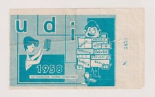 Voluntary Internal Award Subscription - UDI 1958