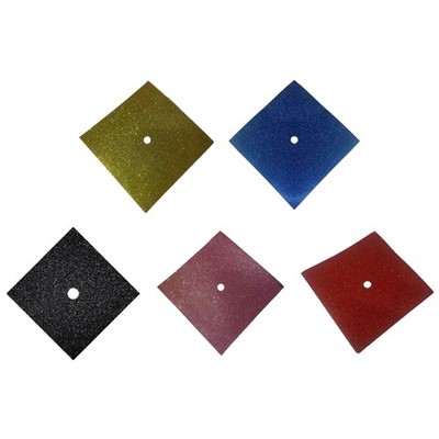 10Pieces Colorful Glitters Cardstock Paper for Graduation Caps Crafting 9x9In
