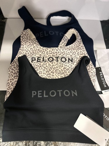 Peloton Sports Bra Cadent Mid Neck V Strap Bra M, NWT