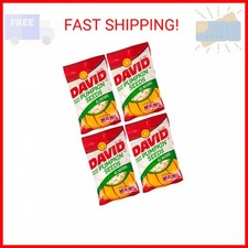 DAVID | Roasted and Salted Pumpkin Seeds | All Natural 2 Oz Per Bag | 4 Pack 34.20 per gallon