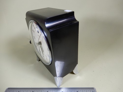 GE 3F52  "Petite" Bakelite Vintage Alarm Clock New Cord NON RUNNING - Picture 3 of 8