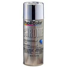 Duplicolor CS101, Instant Chrome Metallic Enamel Spray Paint, 11 oz.