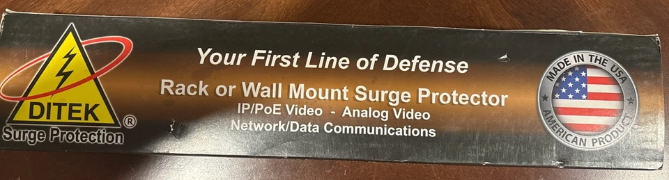 Protector contra sobretensiones de montaje en rack SWITCH 10 GB de DTK-RM12ETHS IP PoE video 12 puertos analógico Foto 2 de 4