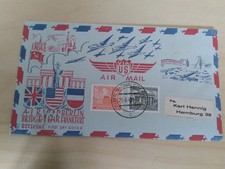 &bdquo;Berlin Luftbr&uuml;cke 1948 / 1949 Airlift FDC Air Bridge Sammlerbrief; PK