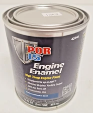 POR-15 High Temp Engine Aluminum Enamel Ford Corporate Blue 16 fl.oz.