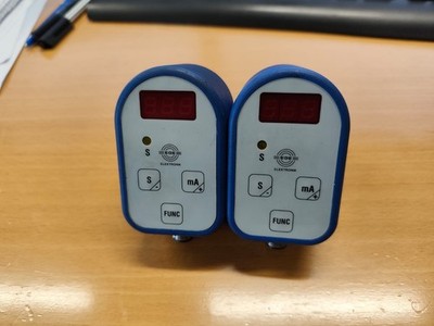 2x EGE Elektronik SN 452 GAPP Strömungswächter Flow Controller 24VDC | Ungeprüft
