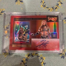 Kairi Sane WWE 2024 Panini Select Autograph 99/99 Limited Card