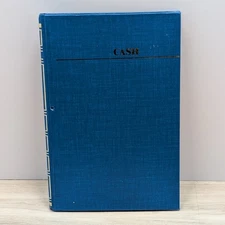 Vintage Boorum & Pease Cash Ledger Account Book Blue Unused Lined Office Supply